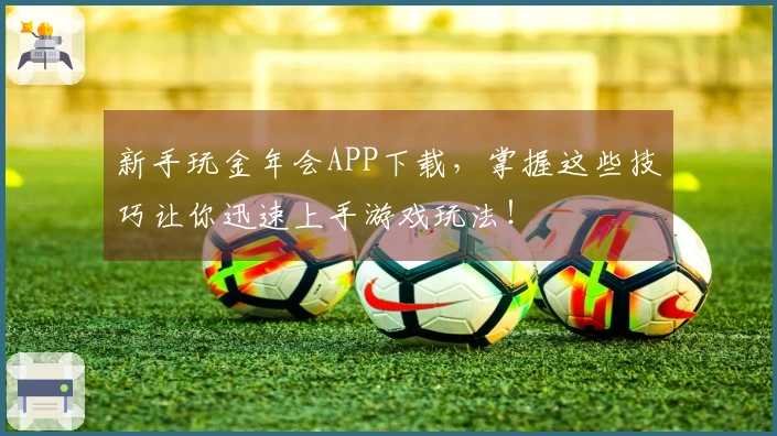 新手玩金年会APP下载，掌握这些技巧让你迅速上手游戏玩法！