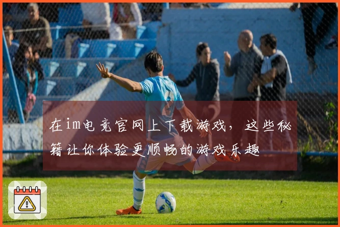 在im电竞官网上下载游戏，这些秘籍让你体验更顺畅的游戏乐趣